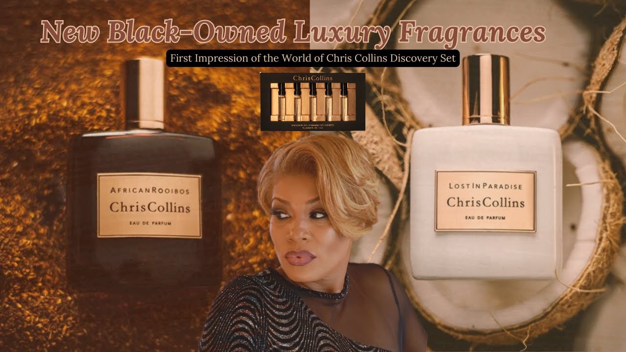 The World of Chris Collins Fragrances - My First Impression! #blackowned #ChrisCollinsFragrance