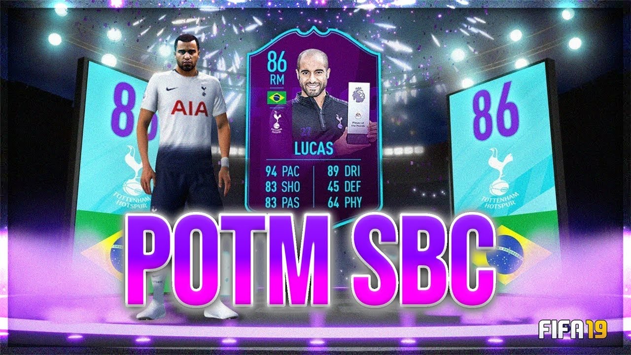 Lucas Moura POTM SBC Completed - Cheapest Possible - Fifa 19
