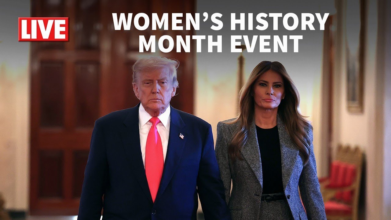 LIVE: White House celebrates Women's History Month
