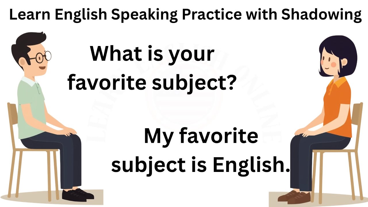 Learn English Speaking Practice with Shadowing | Learning English Conversation
