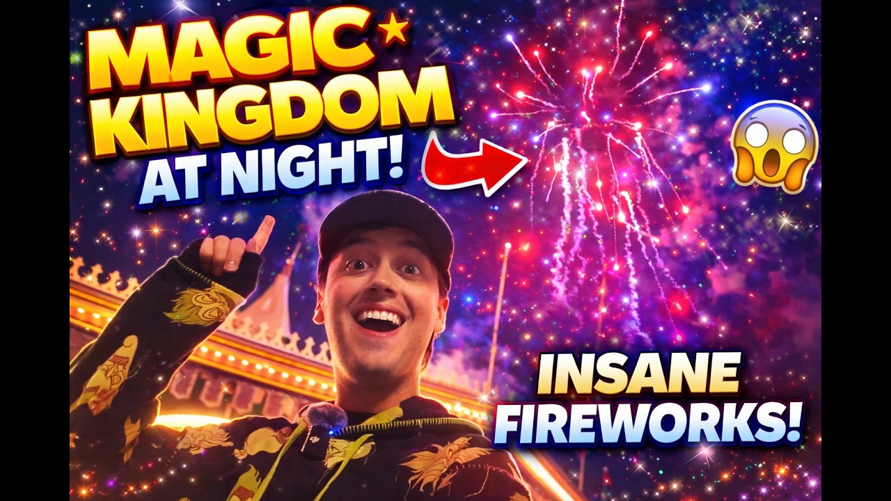Magic Kingdom at Night Vlog 🌙 | Empty Disney World Rides, Dumbo & Little Mermaid