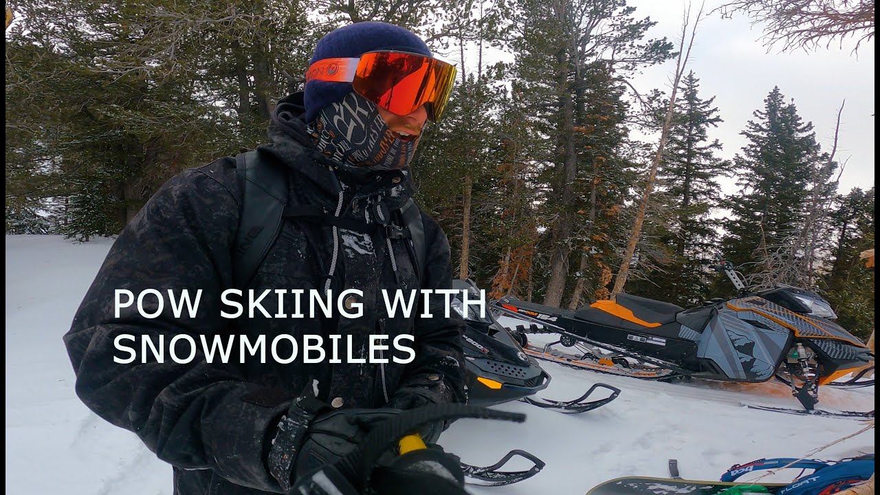 SNOWMOBILE SKI LAPS IN PARK CITY BACKOUNTRY | UTAH SERIES E01 S01