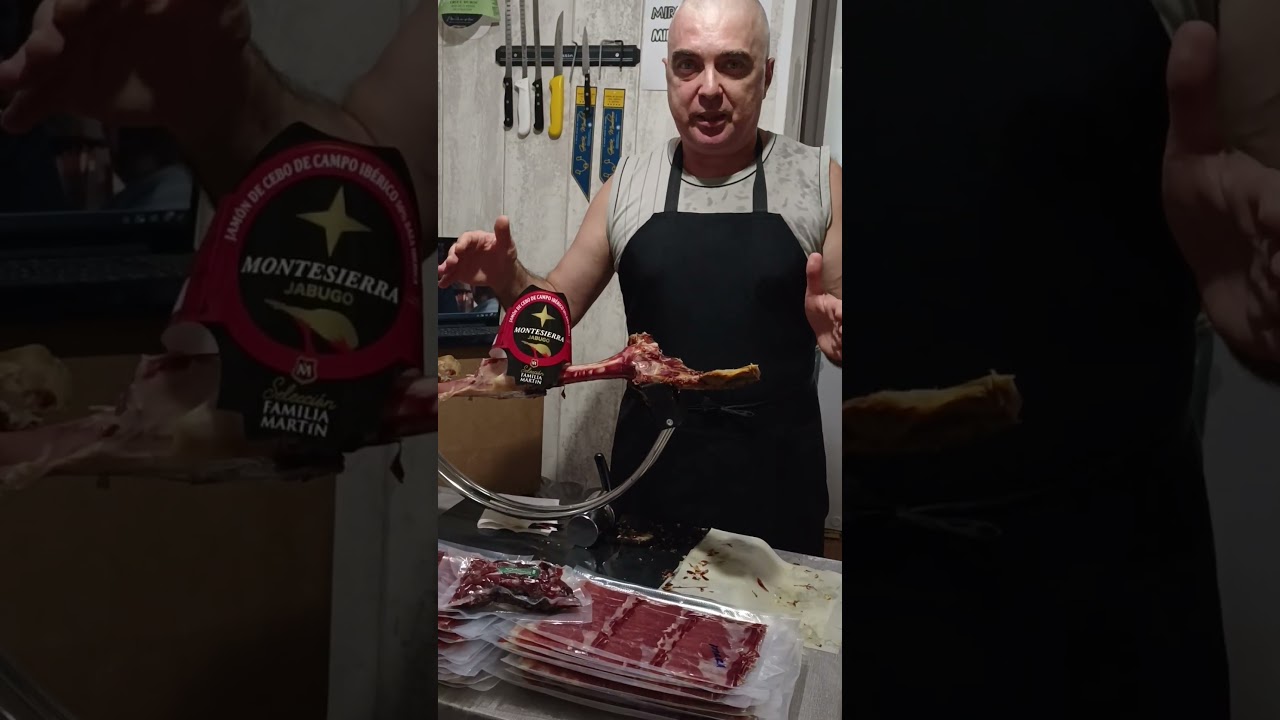 Хамон дорезан! Какой выход чистого мяса?