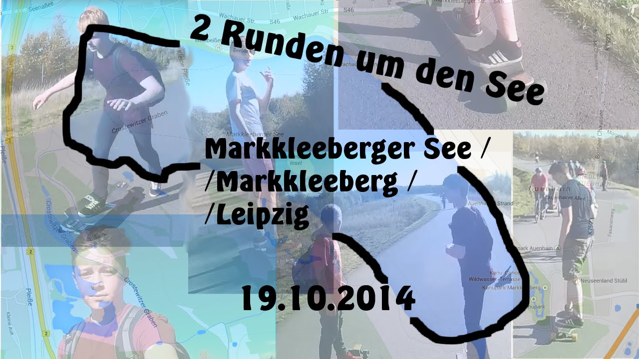 Tour um den Markkleeberger See ║ 19.10.2014 ║ Longboard Tour