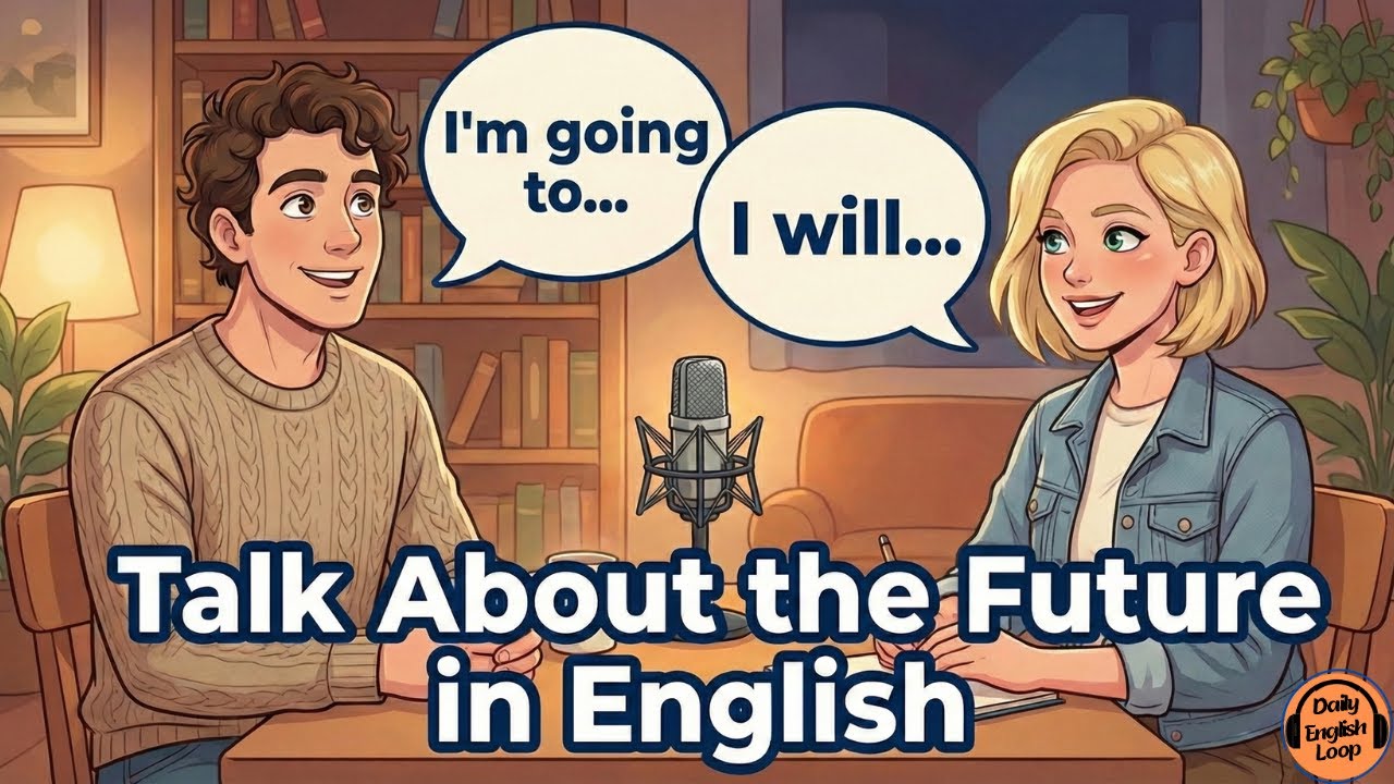 Learn English Conversation | Talking About the Future: Simple Plans, Big Dreams & Grammar Tips