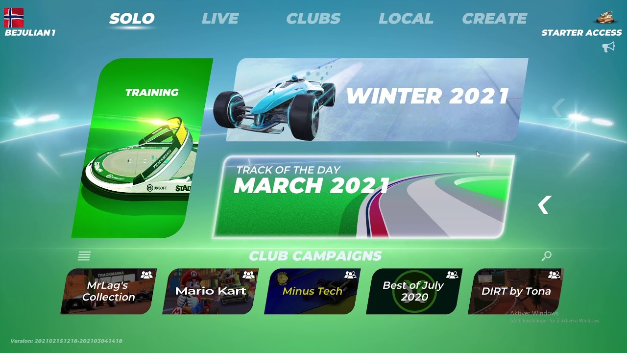 Trackmania 2020 | Main menu theme
