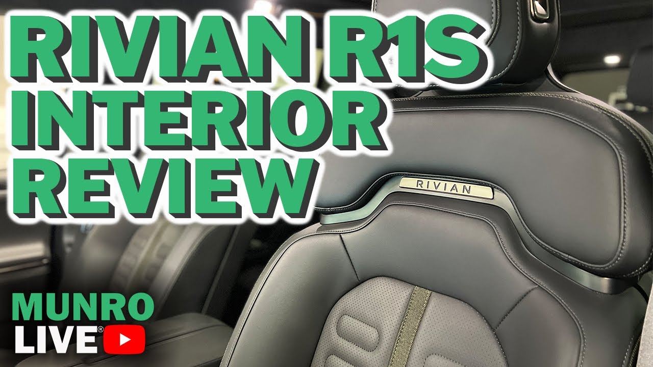 Закрывая щели и сминая колени: обзор интерьера Rivian R1S