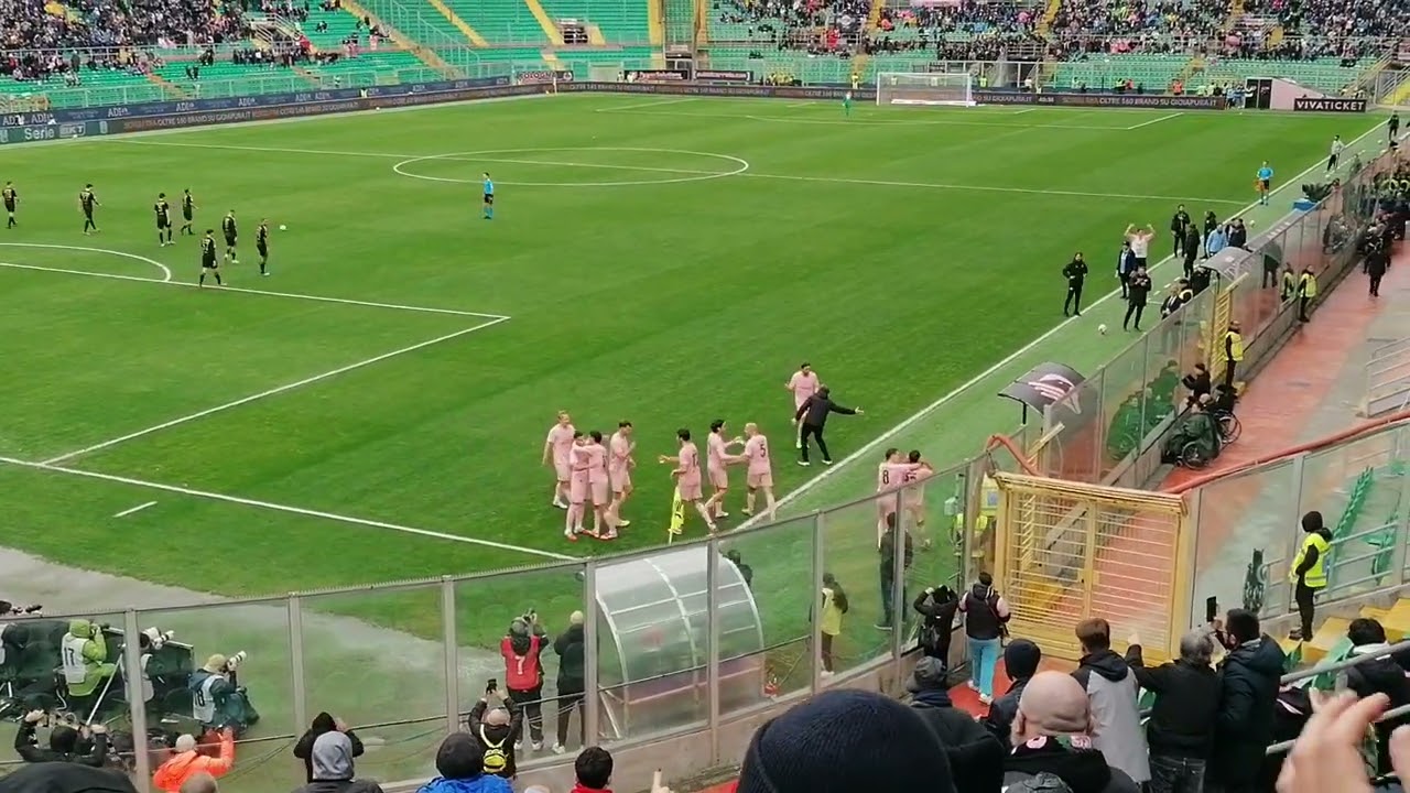 Palermo Virtus Entella 3-0 2025/2026 Gol Ranocchia