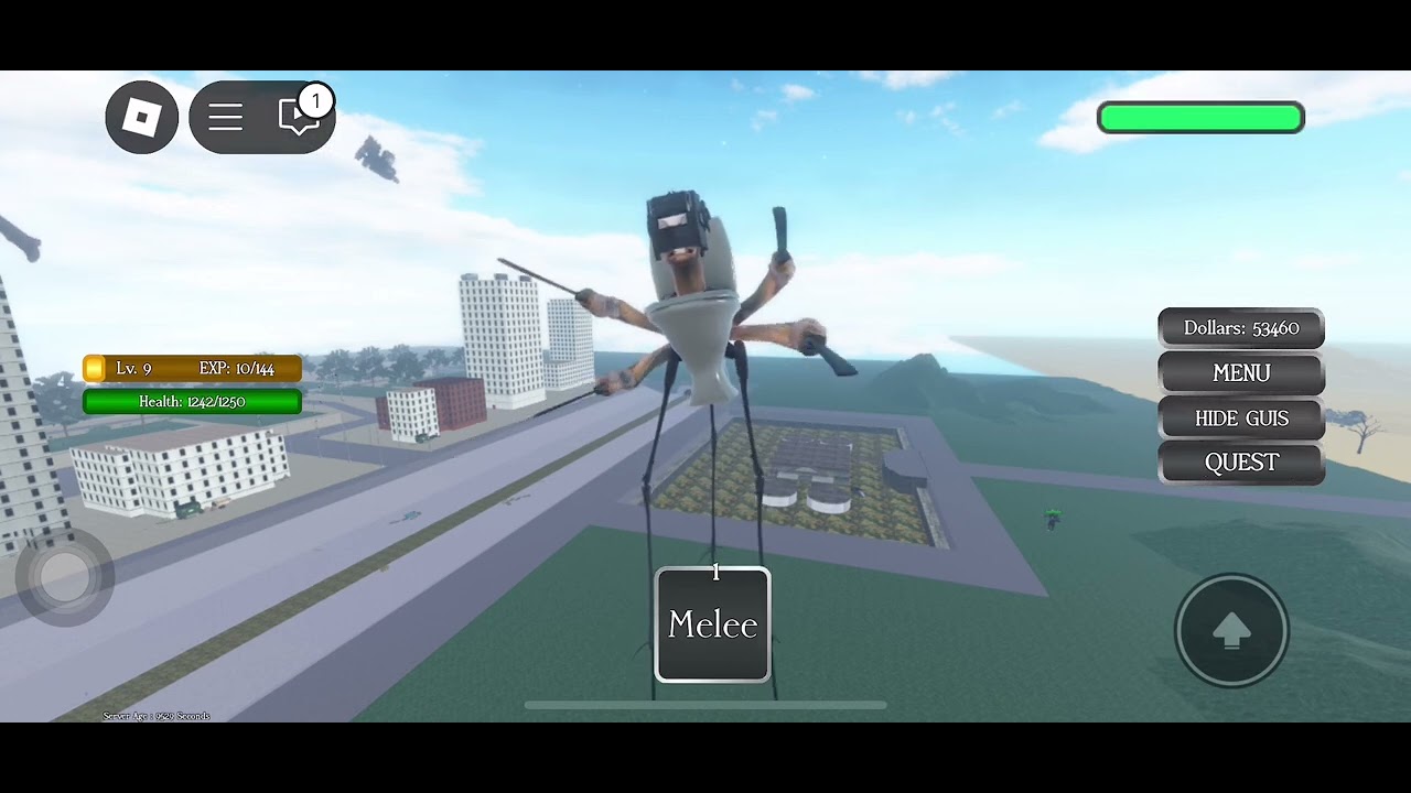 Showcasing Quad Blade Strider [Roblox Bathtub universe definitive edition*]