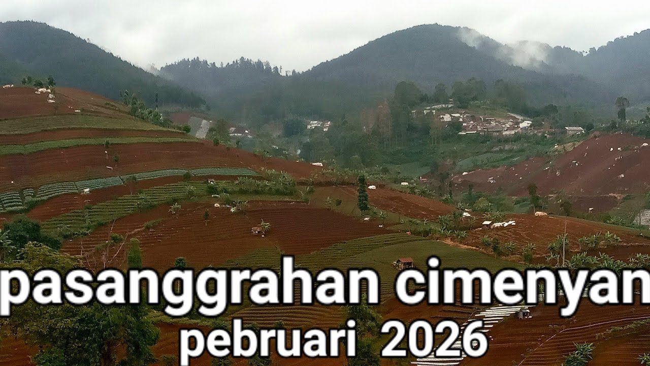 Seperti ini kawasan bandung utara dari arah bukit bintang ke cikadut@edi surowo 6064@