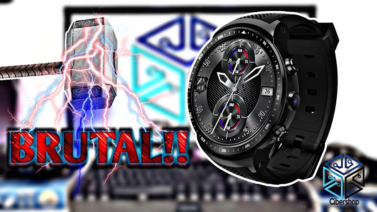 NUEVO Smartwatch 2018 Con Una Potencia BRUTAL!!//Zeblaze Thor Pro//Review En ESPAÑOL