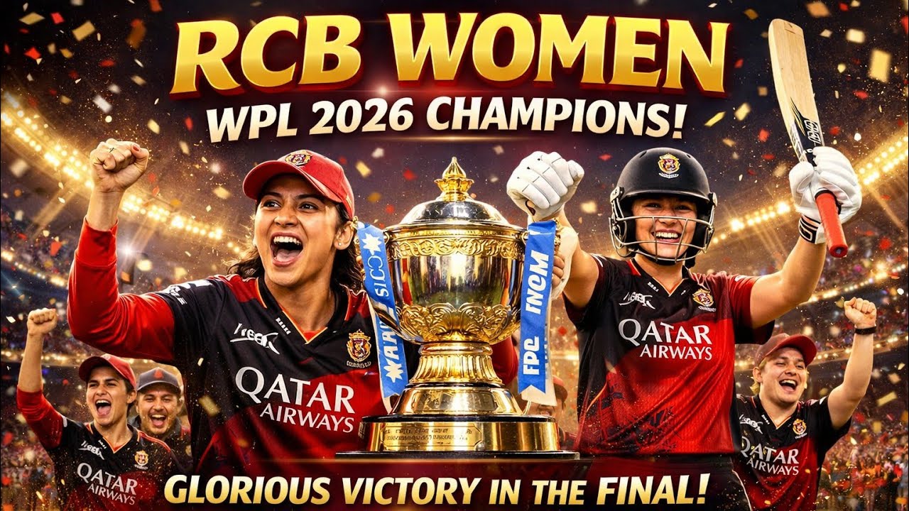 🔥 RCB Women Champion! 🏆 | WPL 2026 Final में इतिहास | Smriti Mandhana की धमाकेदार पारी