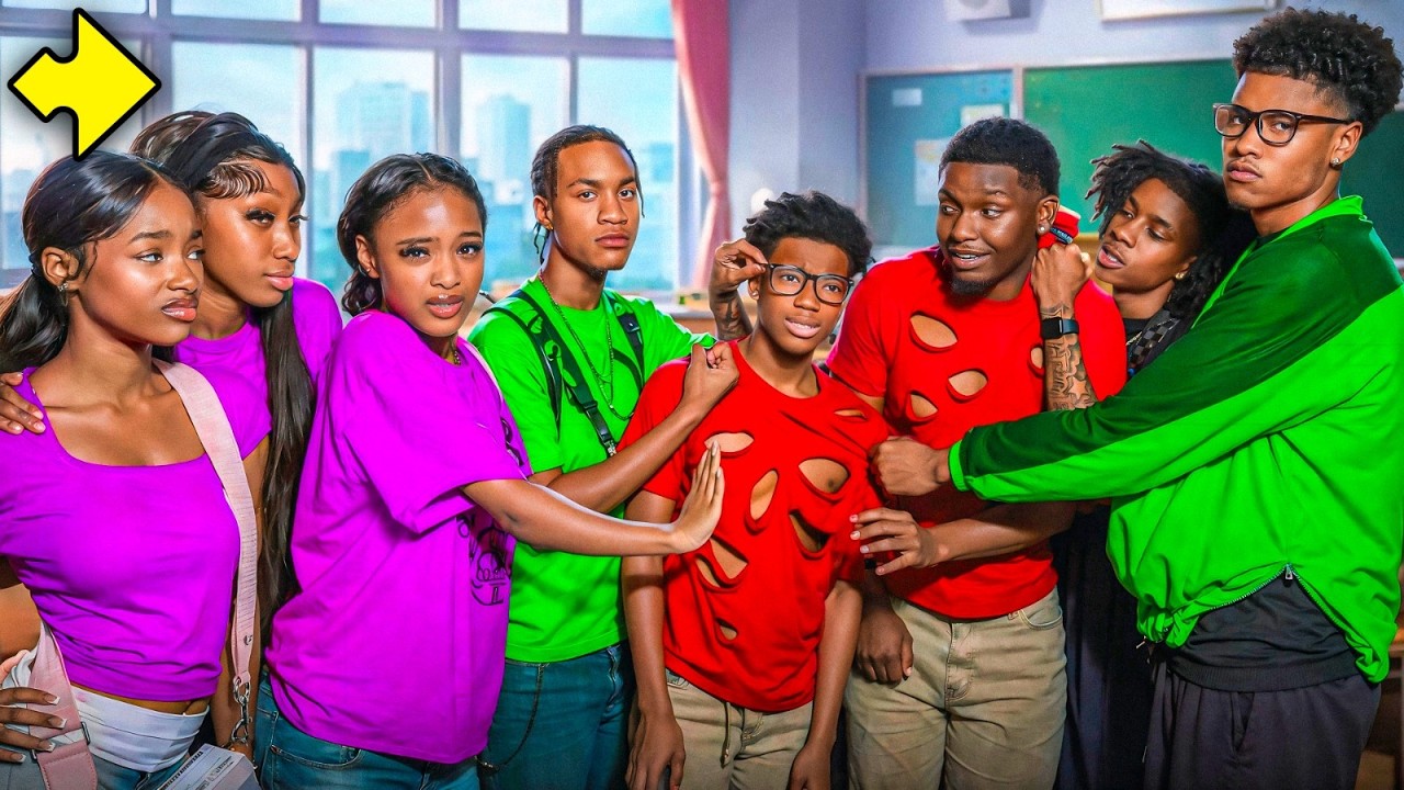 The POPULAR KIDS Vs The NERDS | Kinigra Deon