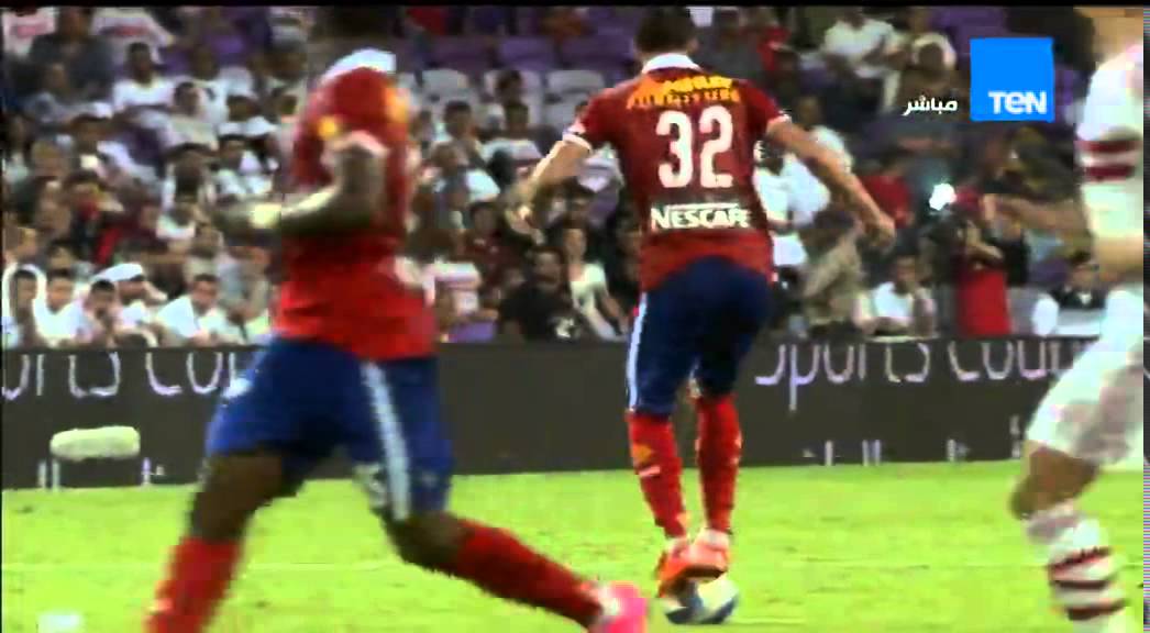 ستاد TeN - اشتباك بين لاعبي الزمالك والأهلي بسبب وقفة رمضان صبحي على الكرة .. كأس السوبر