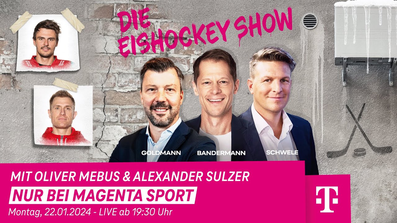 Die Eishockey-Show - Folge 10 mit Oliver Mebus & Alexander Sulzer | MAGENTA SPORT