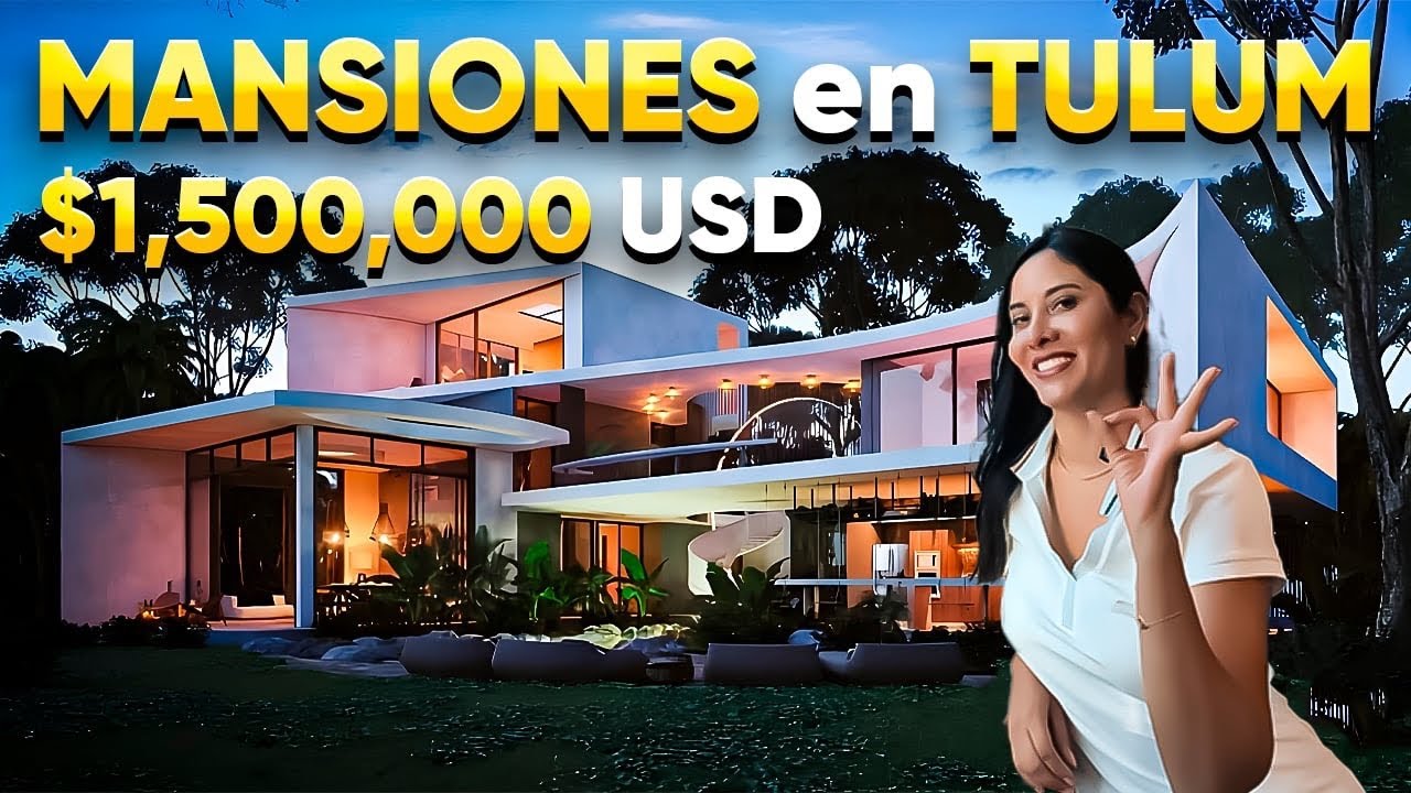 Dentro de las mansiones más espectaculares de TULUM. Consciente Tulum