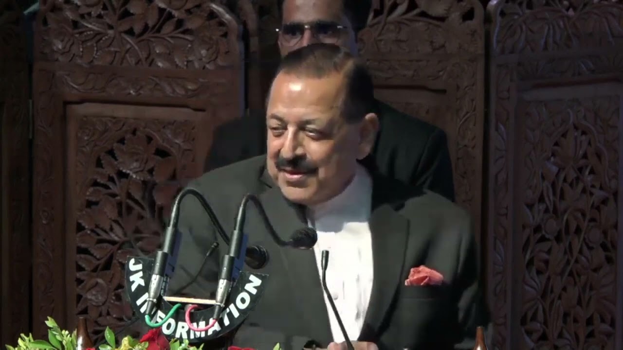 Speech of Hon'ble MoS (PP) Dr Jitendra Singh | National Governance Conference, 2026 | Jammu, J&K