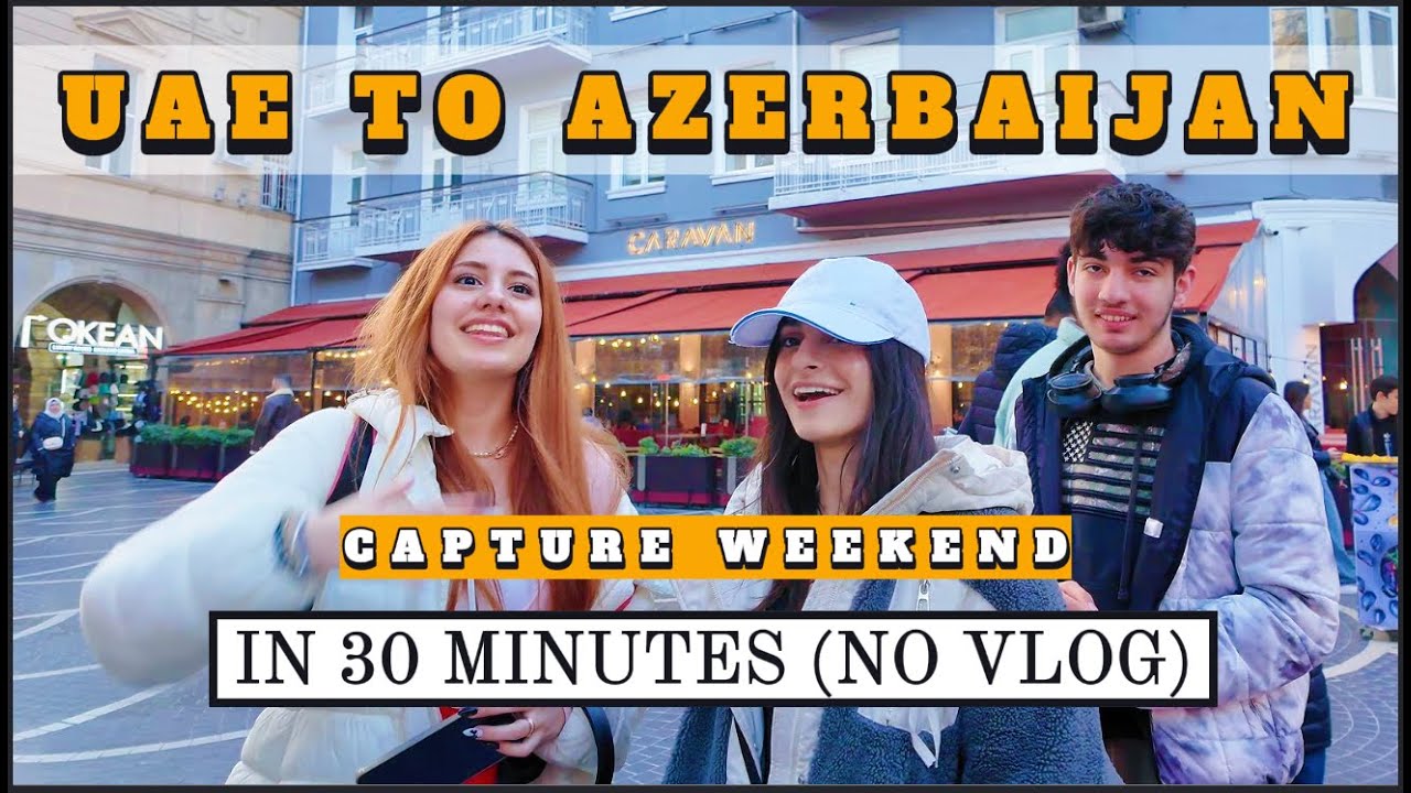Explore Azerbaijan in 30 minutes 🇦🇿 #azerbaijan #captureweekend #travel #trending #beauty #uae #baku