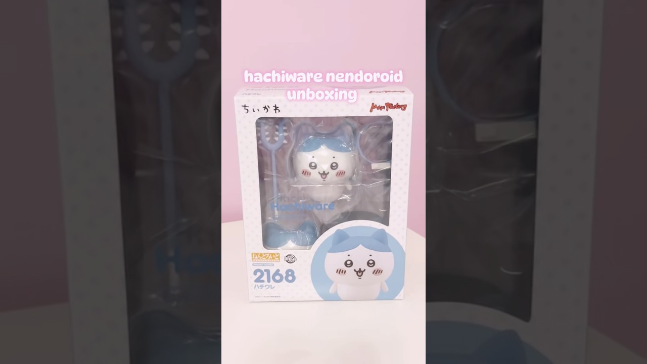hachiware nendoroid unboxing #chiikawa #hachiware #nendoroid