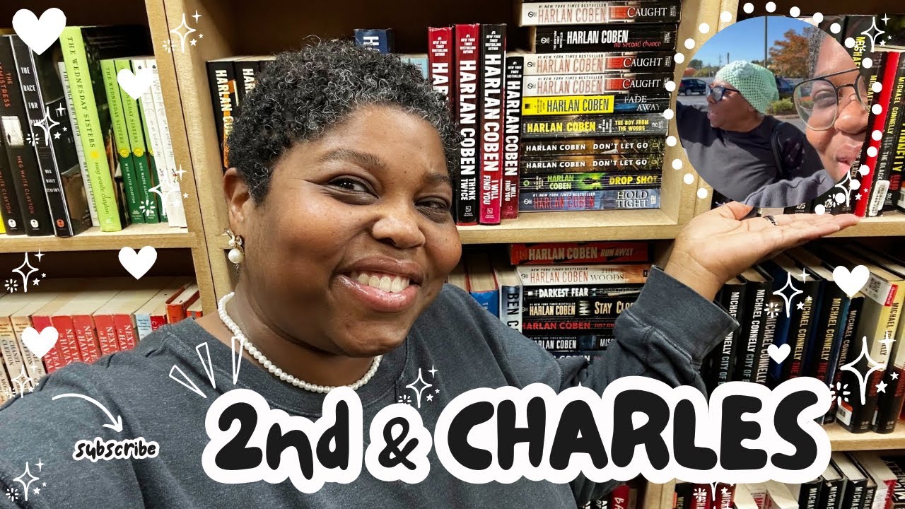 Книжный магазин секонд-хенда на углу 2nd & Charles | День матери и дочери #bookhaul #booktok #boo...