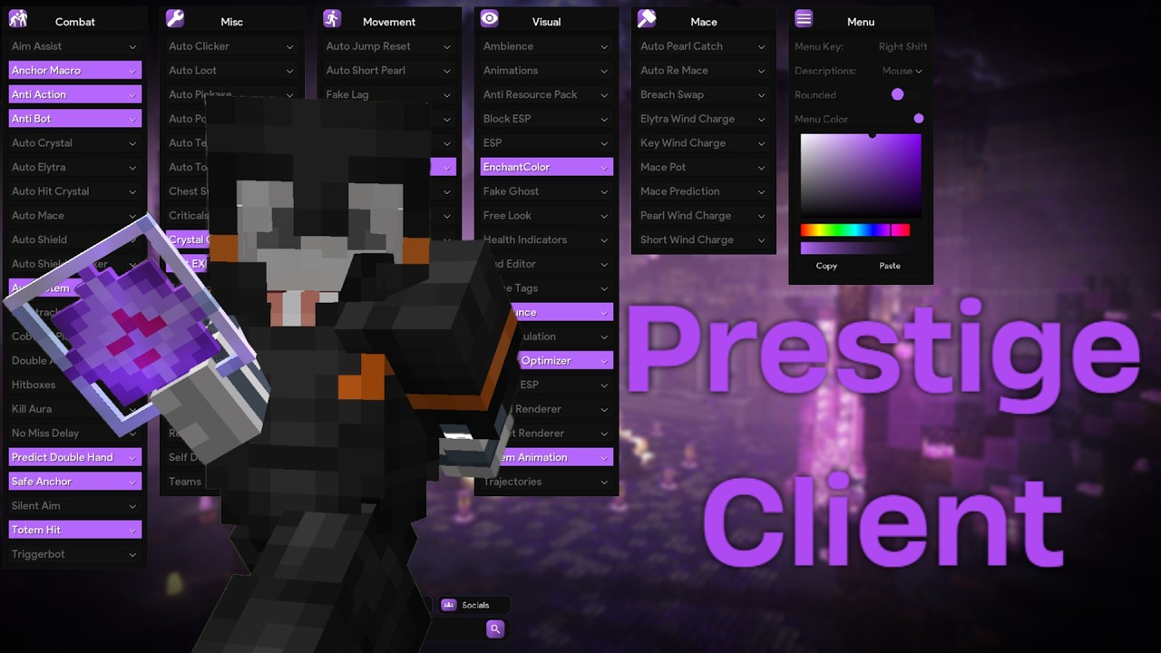 Crystal PvP Montage VS Tier Tested Clowns/Bots | Prestige Client