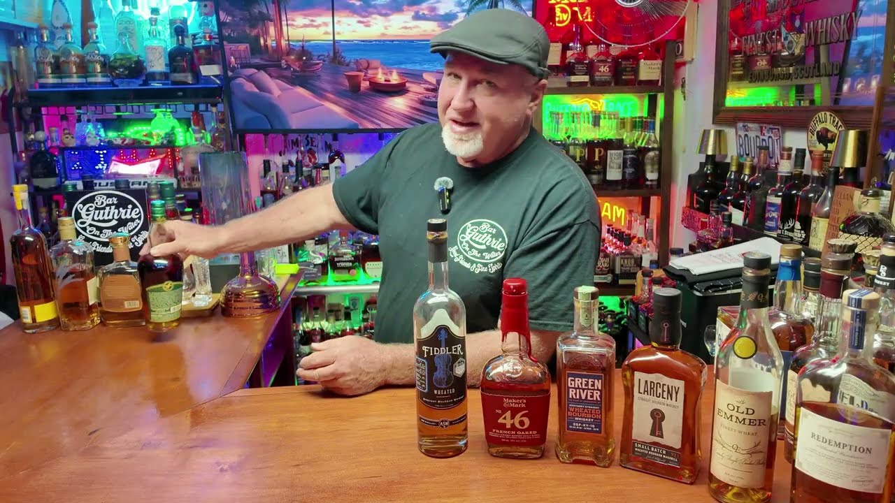 What are some of the Best Top 10 Values for Wheated Bourbons by Bar Guthrie