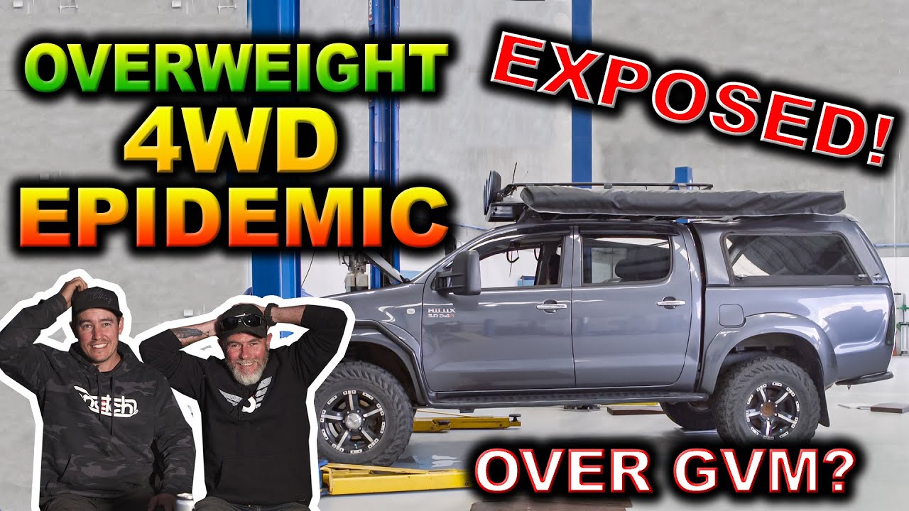 We weighed 50 4WDs - How many were over GVM? Shocking common suspension issues you need to fix NOW!