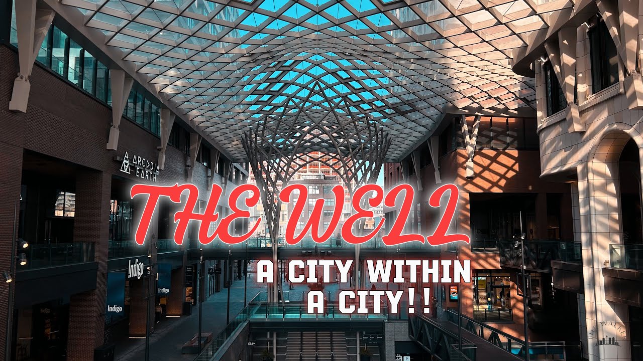 It's not just a Mall.. It's The Well - A city within a City | 4K Walk in heart of Toronto