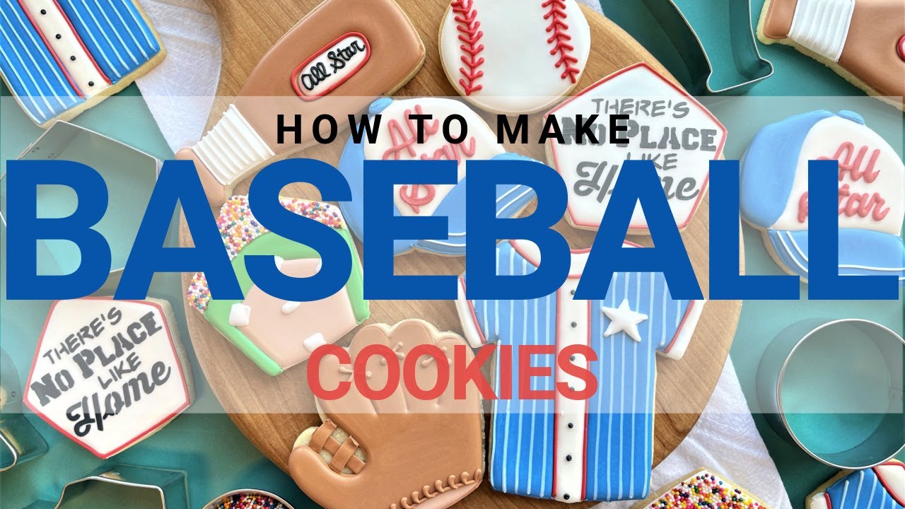 How to Decorate Baseball Cookies