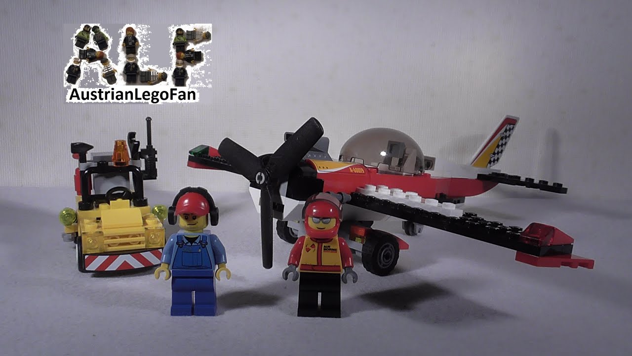 Lego City 60019 Stunt Plane / Kunstflugzeug - Lego Speed Build Review ( AustrianLegoFan )