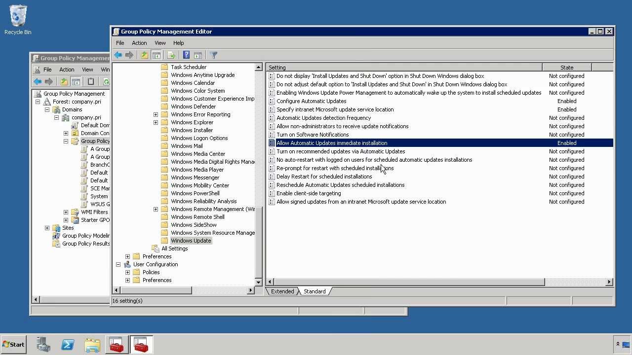 Demystifying Settings for WSUS Patch Implementation in Group Policy