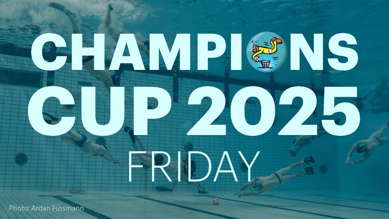 Underwater Rugby Champions Cup 2025 Berlin - Friday