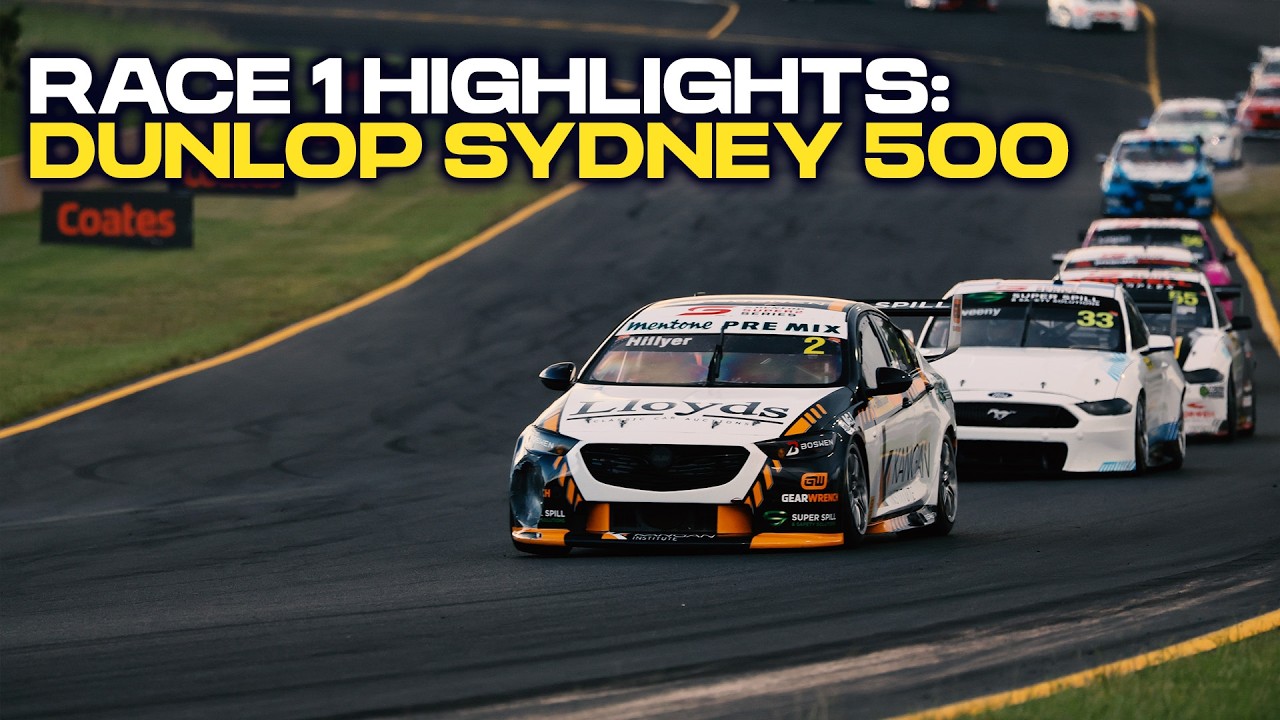 Race 1 Highlights - DUNLOP Sydney 500 | 2026 DUNLOP Super2 Series