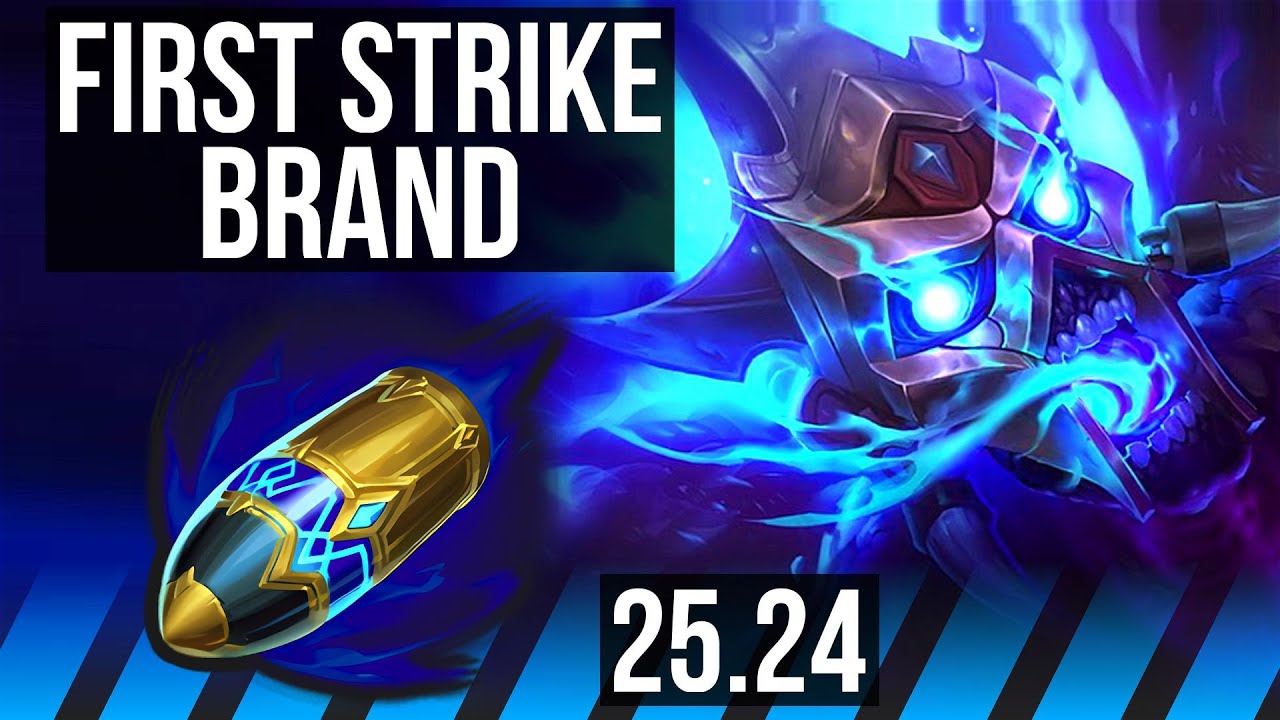BRAND vs ZED (MID) | First Strike | EUW Master | 25.24