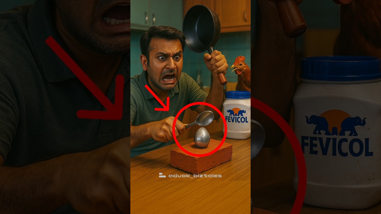 Fevicol&rsquo;s Funniest Ad Ever | The Egg That Wouldn&rsquo;t Crack! 🥚😂