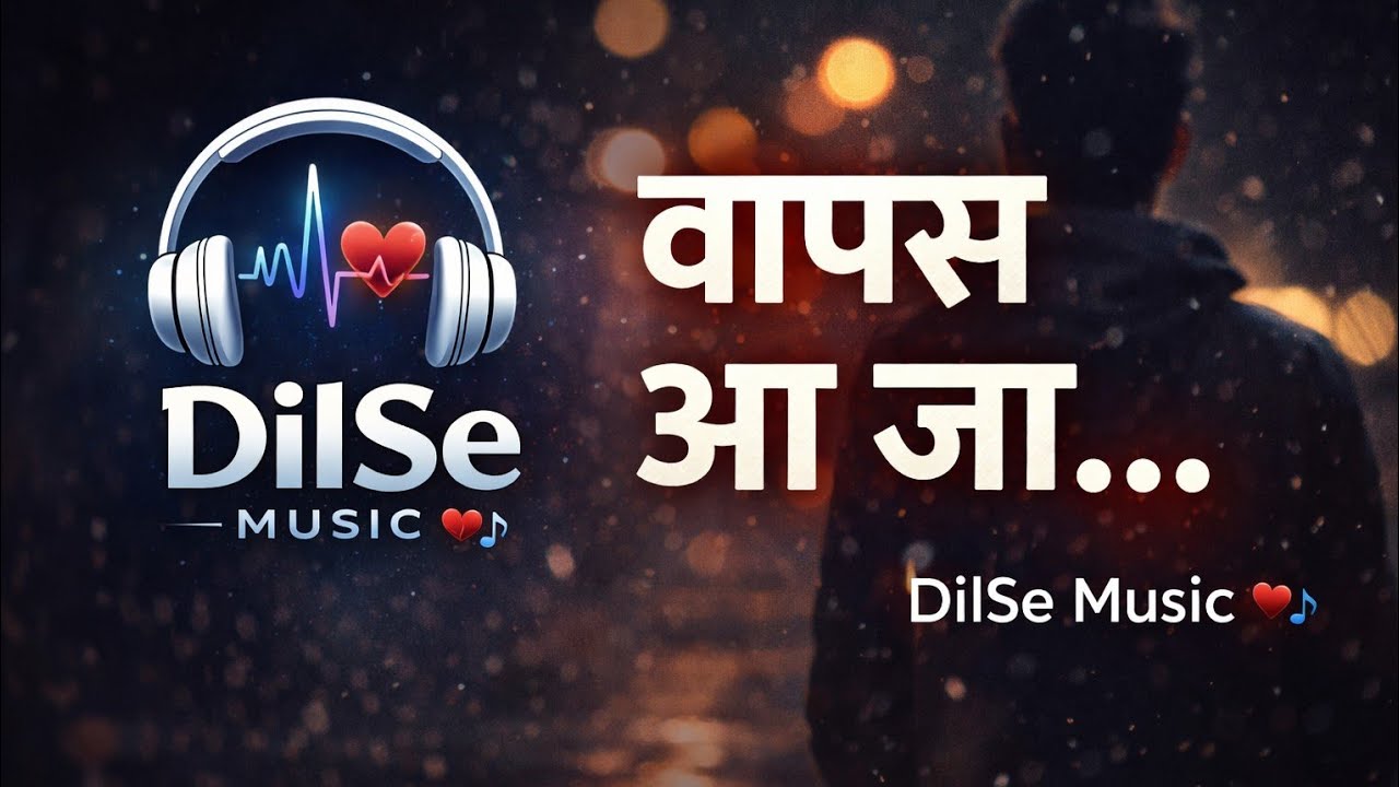 Wapas Aa Ja – Heart Touching Sad Song 2026 | New Hindi Broken Heart Song | DilSe Music.  