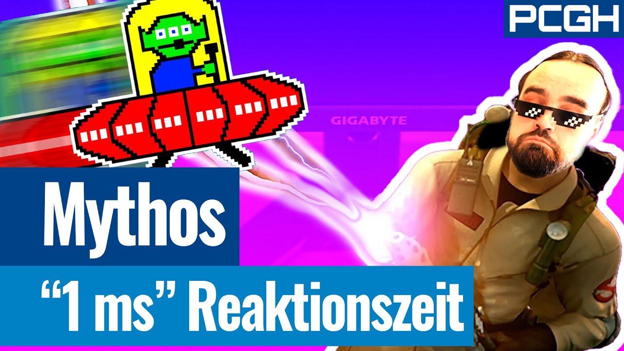 😨 DIE LÜGE DER 1 ms REAKTIONSZEIT: GTG, MPRT und andere MONITOR MYTHEN erklärt