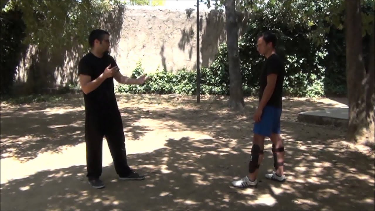 Wing Chun. Defensa contra patadas circulares medias y altas