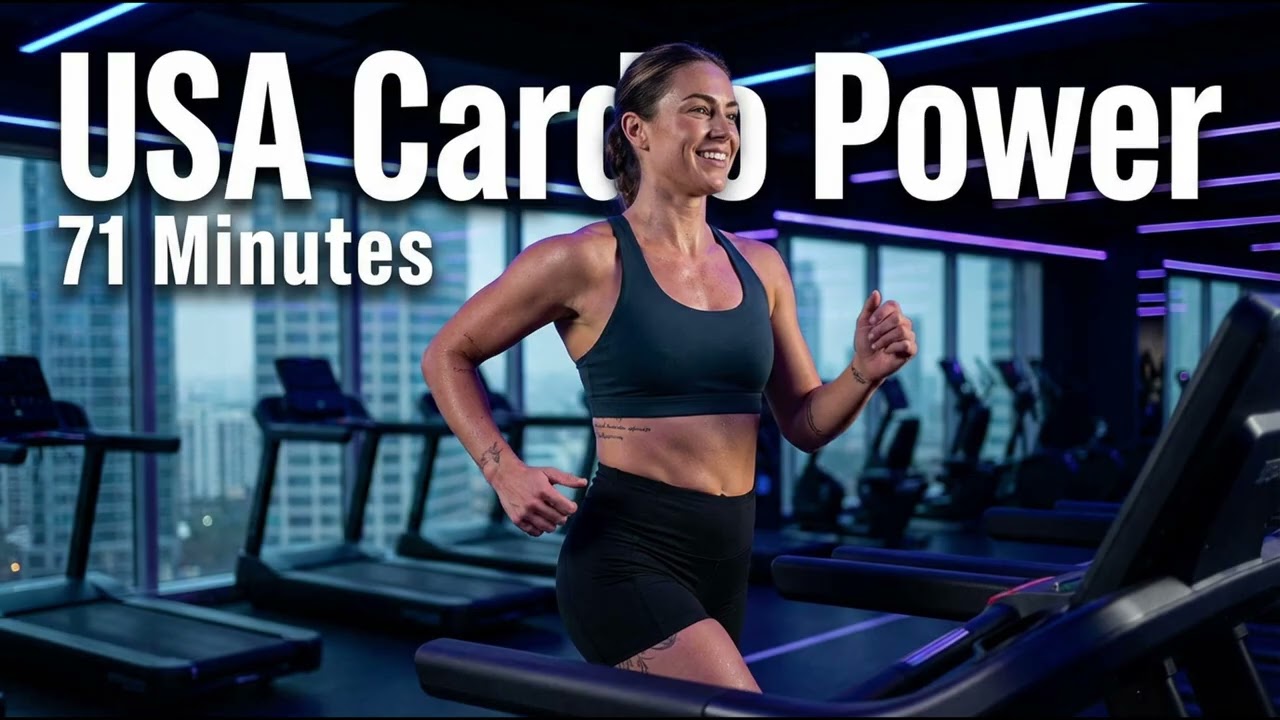 🔥 USA Cardio Power 💪 High-Energy Fitness Workout Music (Gym Motivation)