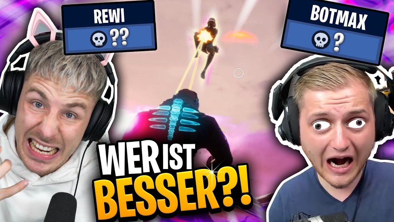 WER ist BESSER in FORTNITE!? Rewi vs. TRYMACS! (Komplett Lost)