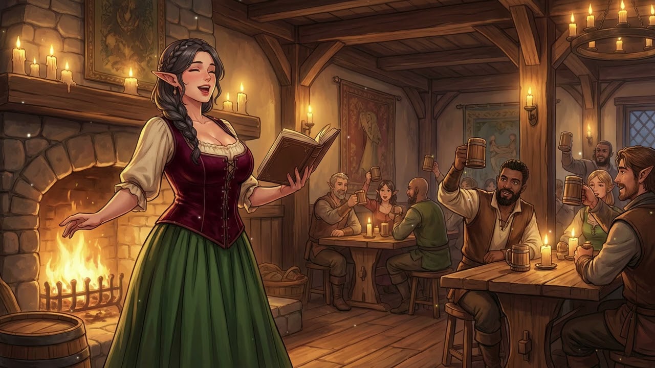 Medieval Tavern Music for Deep Focus & Study | Enchanting Fantasy Tavern