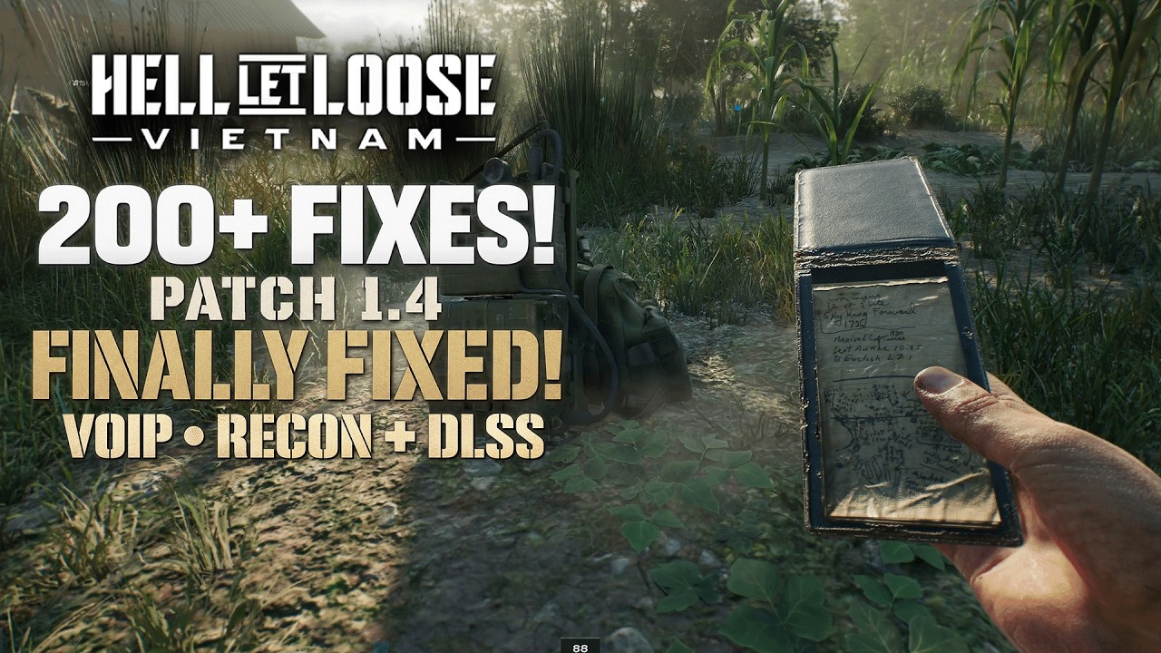 Hell Let Loose Vietnam PATCH 1.4 is HUGE! 200+ FIXES, DLSS 4.5 & VOIP FIXED