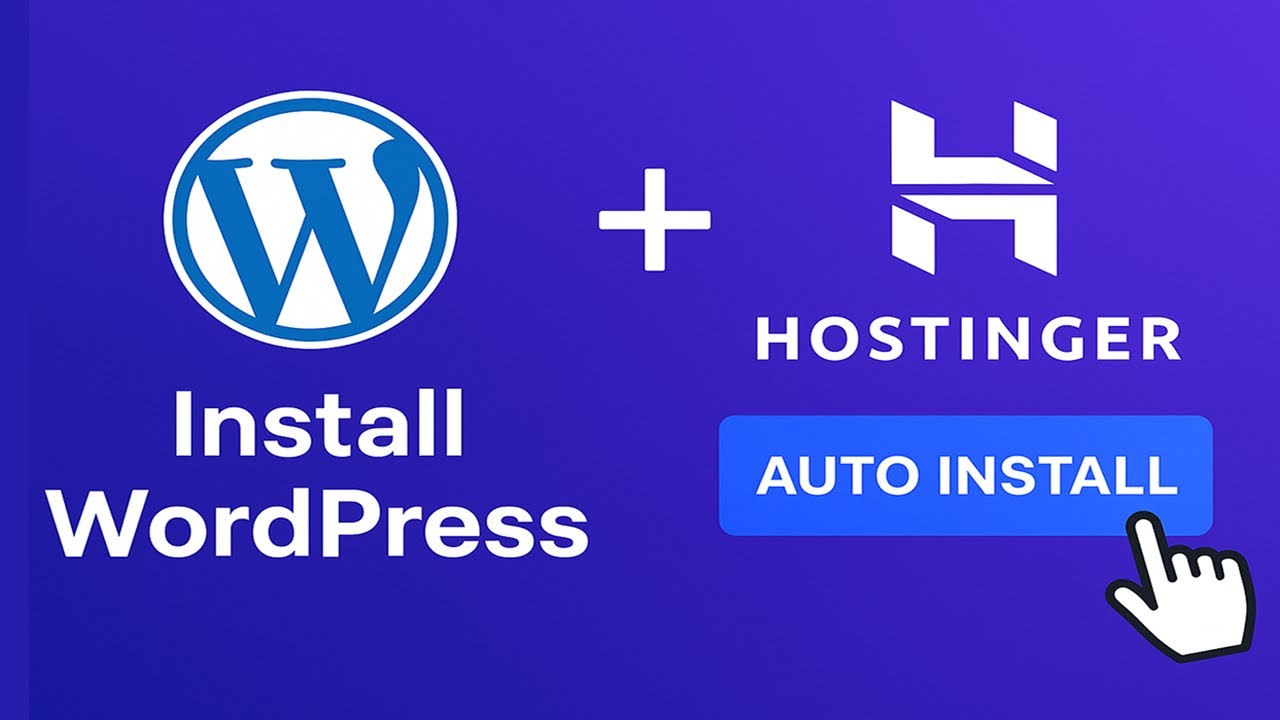 How to Install WordPress on Hostinger | Auto Installer Setup (Beginner&rsquo;s Guide 2025)