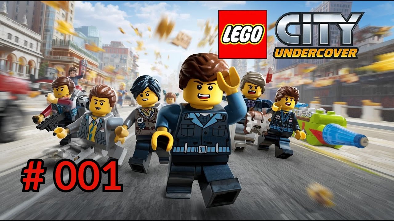 Let's Play Lego City Undercover #001 - Wir suchen einen Hai!