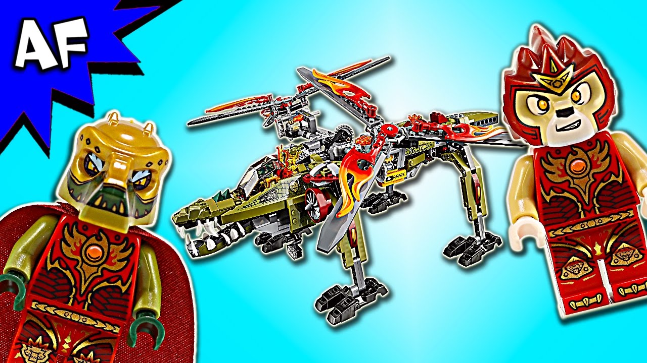 Lego Legends of Chima King Crominus' Rescue 70227 Speed Build