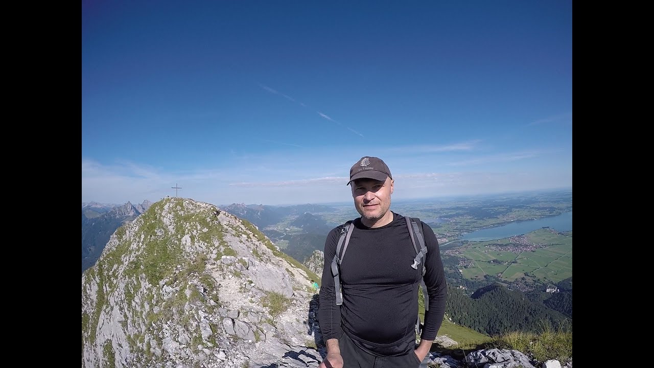 Wanderung auf den Säuling bei Hohenschwangau / Rund um den Pilgerschrofen 2017