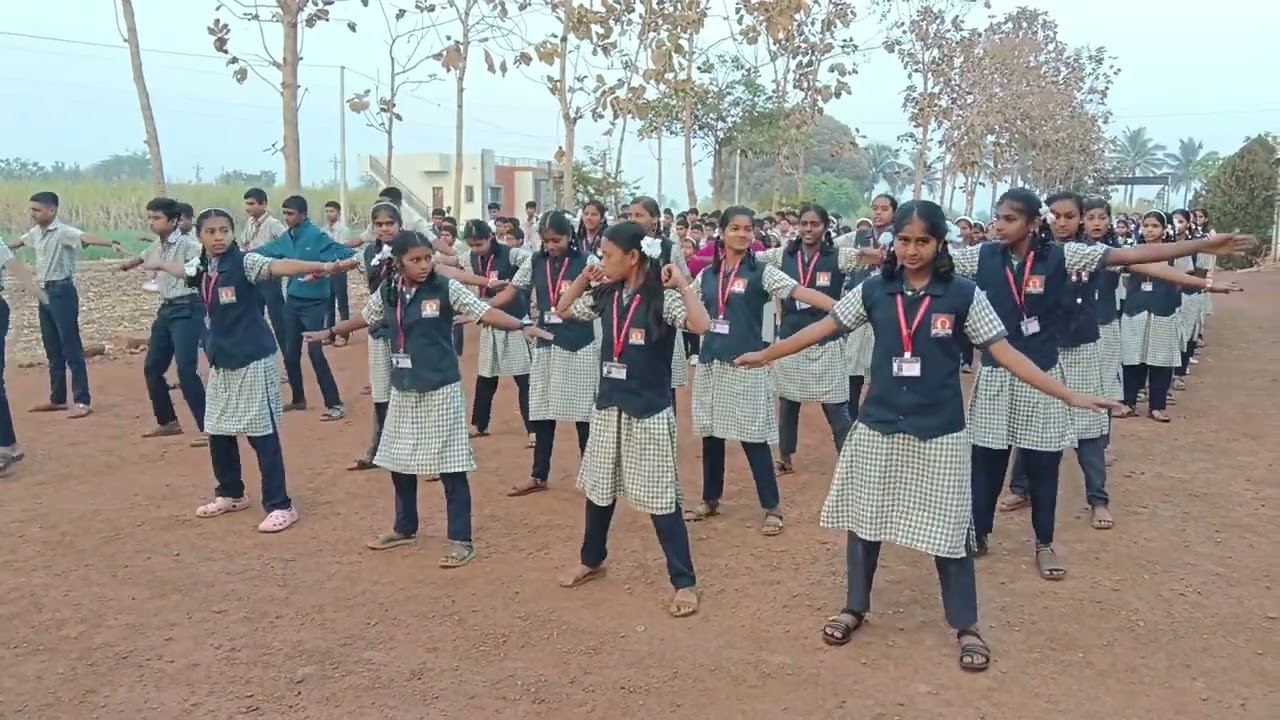 🥰Late. Krushna patil vidyalay balawadi bha ##@ Kavayat prakar ##