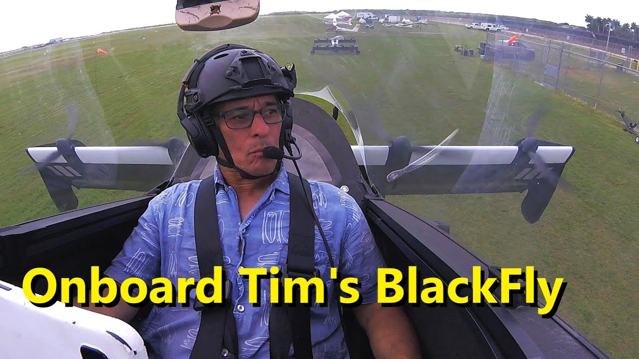 Onboard Tim's BlackFly