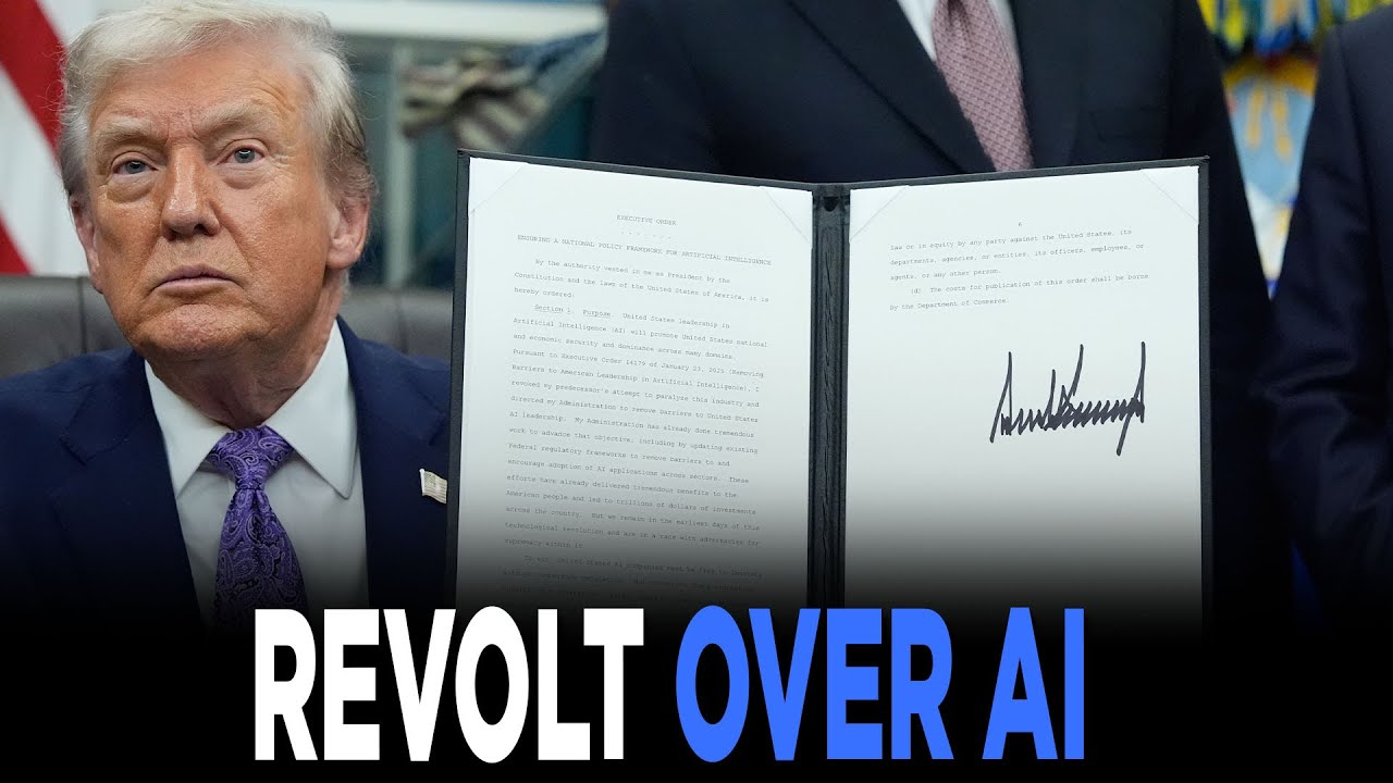Trump Faces MAGA Rebellion Over AI Executive Order | TRENDING