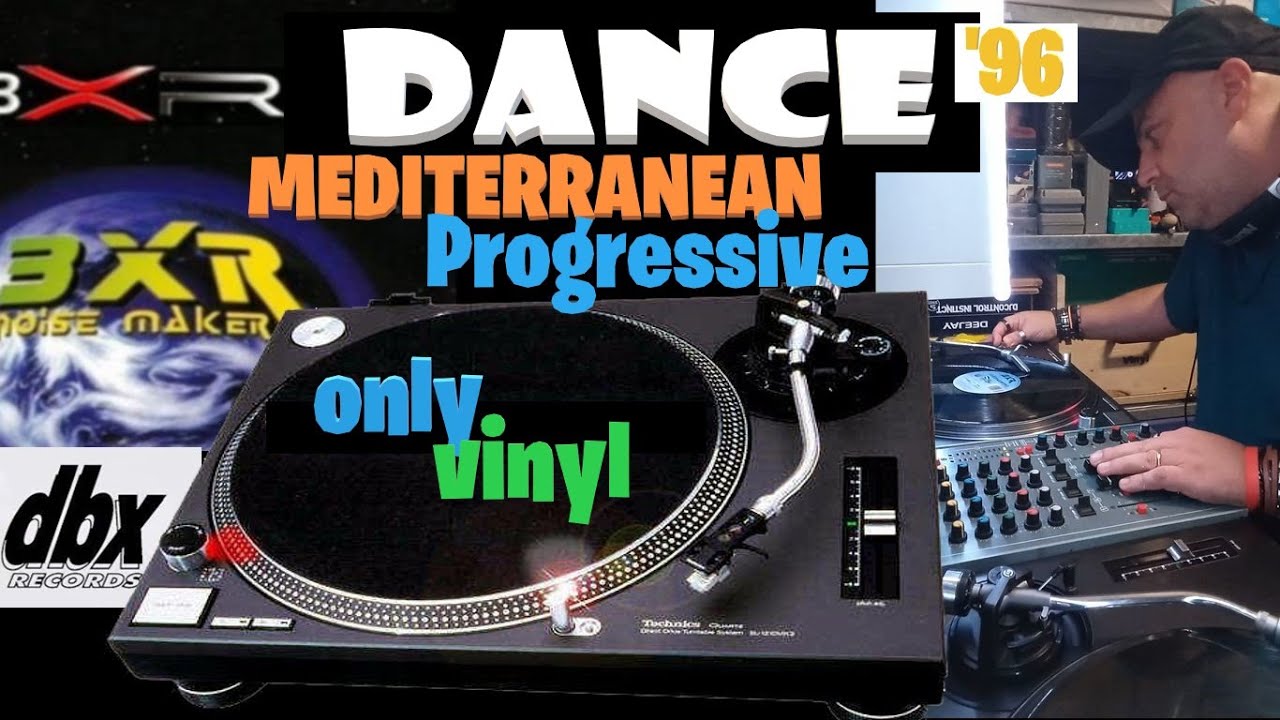 Dance anni '90🔥 MEDITERRANEAN PROGRESSIVE '96🎵🎵 in vinile con Outline 405 e 1210 #djset#anni90#dream
